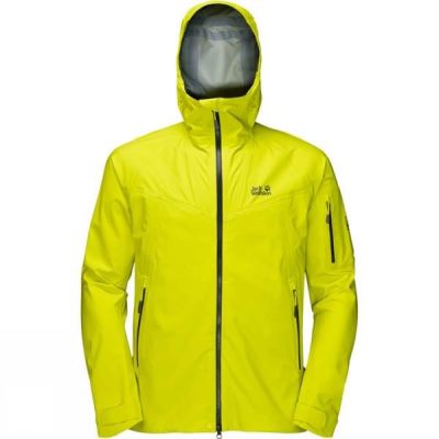 Chaquetas Jack Wolfskin ExoLight Hombre - Amarillo - Chile YSO684912